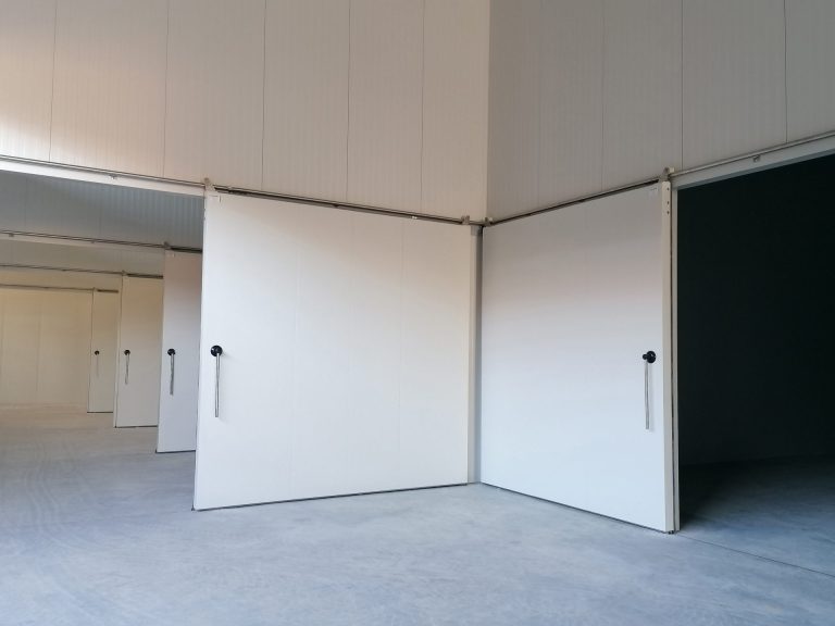 Kühlzellen mit Kühlraumschiebetüren